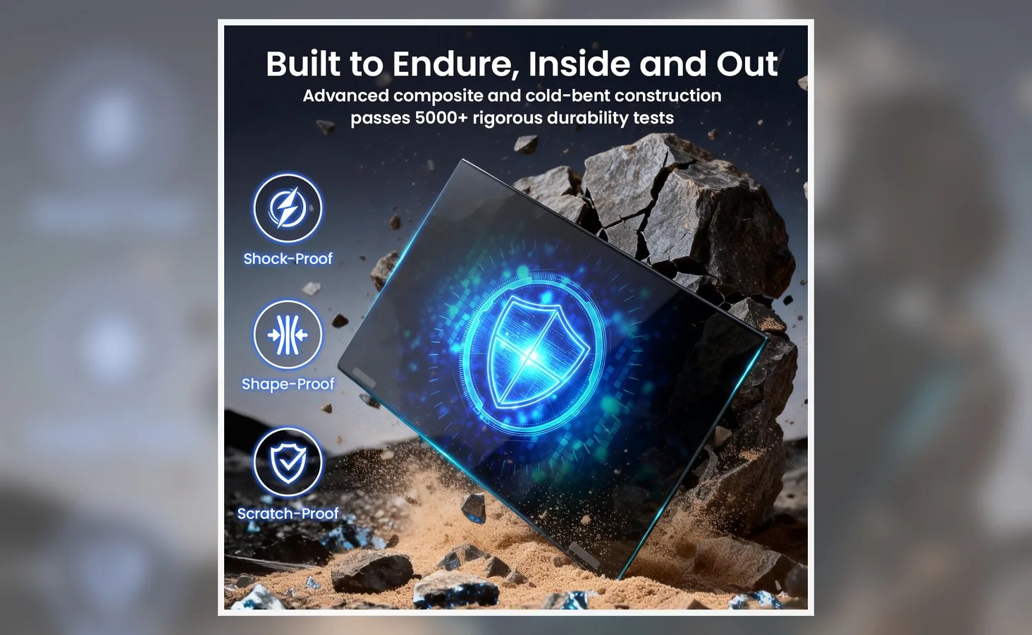 Cold-bent product description image